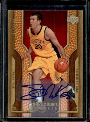 2006-07 Upper Deck Hardcourt Steve Novak Rookie RC Auto #57/399 Rockets - Image 1 of 2