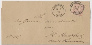 Carta NDP Hannover NDP n.º 15 como carta local a Klein-Buchholz 1871 - Imagen 1 de 2