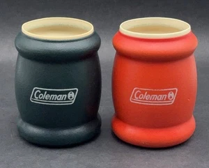 Vintage COLEMAN TUFFOAMS Schaum Isoliert Bier Dose Coozie Koozie Halter Menge 2 - Bild 1 von 4