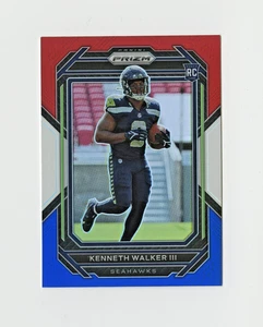 2022 Prizm Football Kenneth Walker  RC! *Red,White,Blue* #318 Seattle Seahawks - Picture 1 of 2
