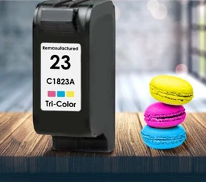 HP Inkjet Oryginalny wkład drukarski 23 Tri-Color Deskjet, Office jet, Exp 11/08 - Zdjęcie 1 z 4