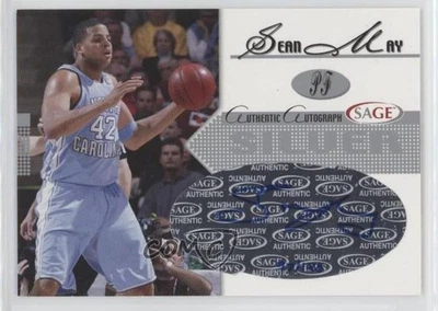 2005-06 SAGE Auto Auto Silver /140 Sean May #A15 Rookie Auto RC - Image 1 of 2