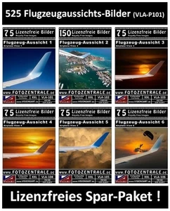 525 Lizenzfreie Luftfahrt-Bilder! Flugzeugaussicht Flugzeuge Reise NP 114,- - Bild 1 von 7