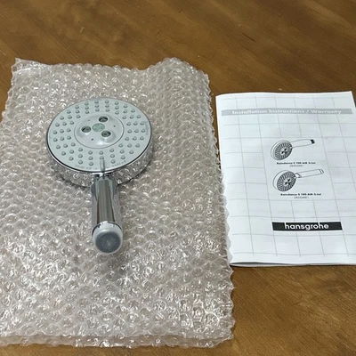 Ducha de mano multifunción Hansgrohe 28504001 Raindance S 100 2,5 GPM, cromada Foto 1 de 4