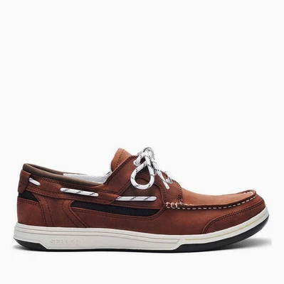 Zapato De Barco Sebago Triton De Tres Ojos Para Hombre Colores Asortidos NUEVO - Imagen 1 de 4