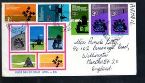 Varias estampillas de Nueva Zelanda FDC 1972 - Imagen 1 de 2
