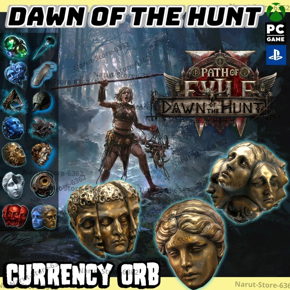 POE2🔥 Path of Exile 2 DIVINE ORB EXALTED ORB CHAOS ORB 🔥 DAWN OF THE HUNT🔥 - Image 1 of 1