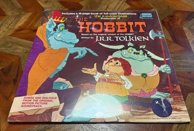DISNEYLAND THE HOBBIT JRR TOLKIEN 1977 RARE NEW SEALED LP STORY TELLER 3819 - Image 1 of 2