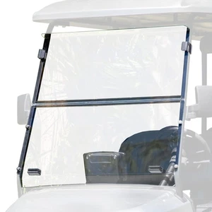 RedDot DOT AS4 AS5 Clear Folding Golf Cart Windshield for STAR EV Capella - Picture 1 of 7