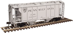 Atlas Trainman PENNSYLVANIA - PR PS-2 carrozze tramoggia coperte RTR nuove con scatola - Foto 1 di 2
