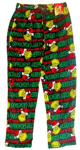 THE GRINCH Lounge Pants Men's PJ's Pajama Pants Christmas POCKETS SOFT- Size L - Picture 1 of 8