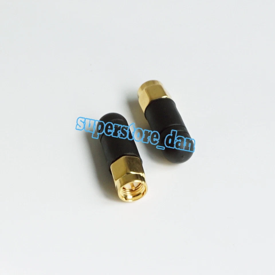 1Pcs 433MHZ 1.5dbi GSM GPRS SMA Male Plug Straight Antenna Short antenna 3.2CM - Image 1 of 1