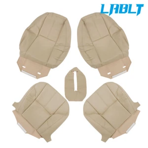 LABLT Seat Covers Light Cashmere Tan For 2007 2008-2014 Chevy Tahoe GMC Sierra - Picture 1 of 8