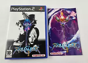 Soul Calibur II PlayStation 2 - NO GAME - Cover Art & Manual (G15) - Picture 1 of 7