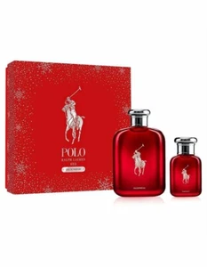 POLO RED BY RALPH LAUREN EDP 4.2 OZ & 1.36 OZ 2 PC SET - Picture 1 of 3