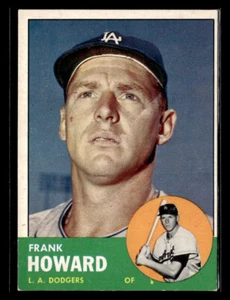 Tarjeta de Frank Howard 1963 Topps Baseball #123 - EX #5243 - Imagen 1 de 2