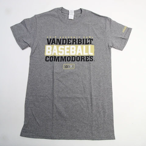 Vanderbilt Commodores Gildan Short Sleeve Shirt Men's Gray New Cover