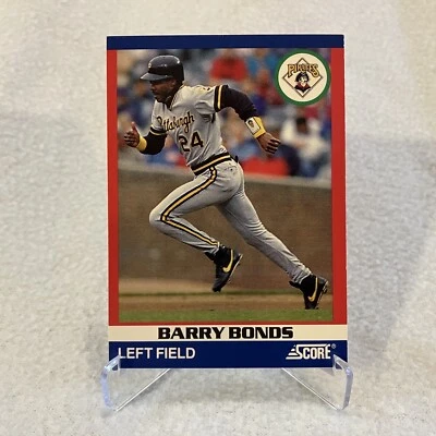 1991 Score #26 Barry Bonds Pittsburgh Pirates MLB - Image 1 of 4