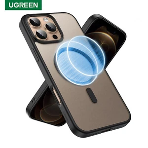 UGREEN Magnet Hülle Magsafe Stoßfest Cover für iPhone 16 Pro Max 15 14 13 Pro - Bild 1 von 10