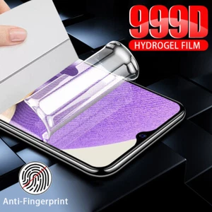For Samsung S21 S22 Ultra FE A32 A53 Front Hydrogel Film Screen Protector Cover - Picture 1 of 17