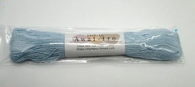 JAPANESE Embroidery SASHIKO Olympus Thread  Awai-iro Awaiiro  A1-A5 - Image 1 of 4