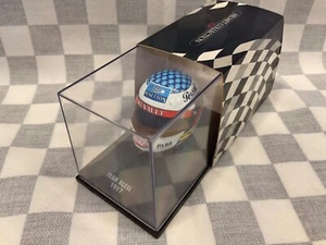 CASCO SHOEI 1/8 MINICHAMPS 384 970007 JEAN ALESI 1997 BENETTON,KICKERS,RENAULT - Foto 1 di 11