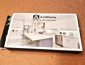 New 10 Pack of AsidRama Cabinet Handles, Antique Brass Design, 9" Wide in Box - Picture 1 of 5