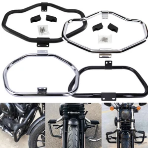 Protector de motor de motocicleta barra de choque de carretera para Harley Sportster XL 883 1200 48 72 - Imagen 1 de 35