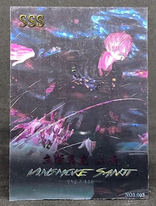 Caja de boda de una pieza serie Vinsmoke Sanji SSS rara N03 003 tarjeta de caja premium - Imagen 1 de 9