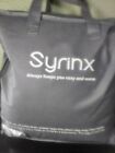 Couverture portable Syrinx pour adulte gris vison doux et sherpa avec poche kangourou