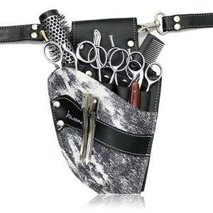 Hairdressing Scissor Pouch by Kassaki Barber Hair Stylist Waist Tool Belt Bag - Picture 1 of 3