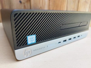 Computer HP Prodesk 600 G3 SFF Intel i5-6500 8GB RAM 256GB SSD - Bild 1 von 10