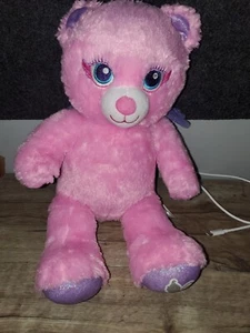 Build a Bear BAB Fairy Beary Friends Pink Bear-Wings-16" - Picture 1 of 4