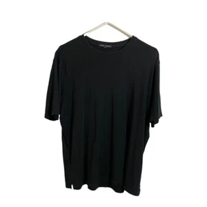 Robert Barakett 100% Pima Baumwolle Schwarz Rundhals Kurzarm T-Shirt - Herren XXL - Bild 1 von 9