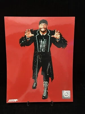 Fotos promocionales de archivo fotográfico oficial Macho Man Randy Savage (5) 8x10 WCW RARAS de colección Foto 1 de 3