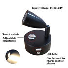12V LED Interior Reading Lights Switch Campervan Boat Wireless Portable Lamp  GF