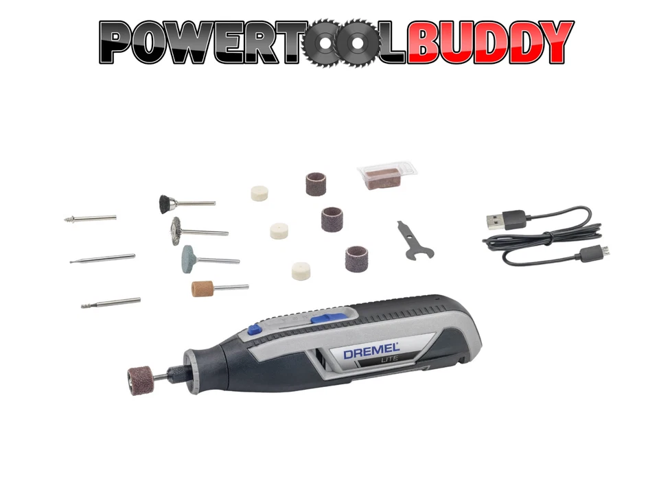 Dremel Lite 7760-15 3.6v Cordless Rotary Tool Multi Tool Kit F0137760JB - Image 1 of 2
