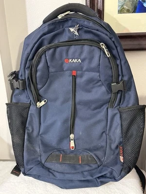 Mochila KAKA 2008 Estilo Negra Senderismo Viaje Laptop Unisex Adultos Excelente Estado Foto 1 de 4
