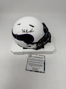 John Randle Minnesota Vikings Signed Autographed Lunar Eclipse Mini helmet SS - Picture 1 of 2
