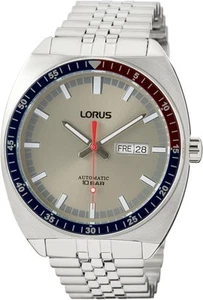 Lorus Mens Automatic Watch with Grey Dial and Silver Bracelet RL447BX9 - Picture 1 of 4