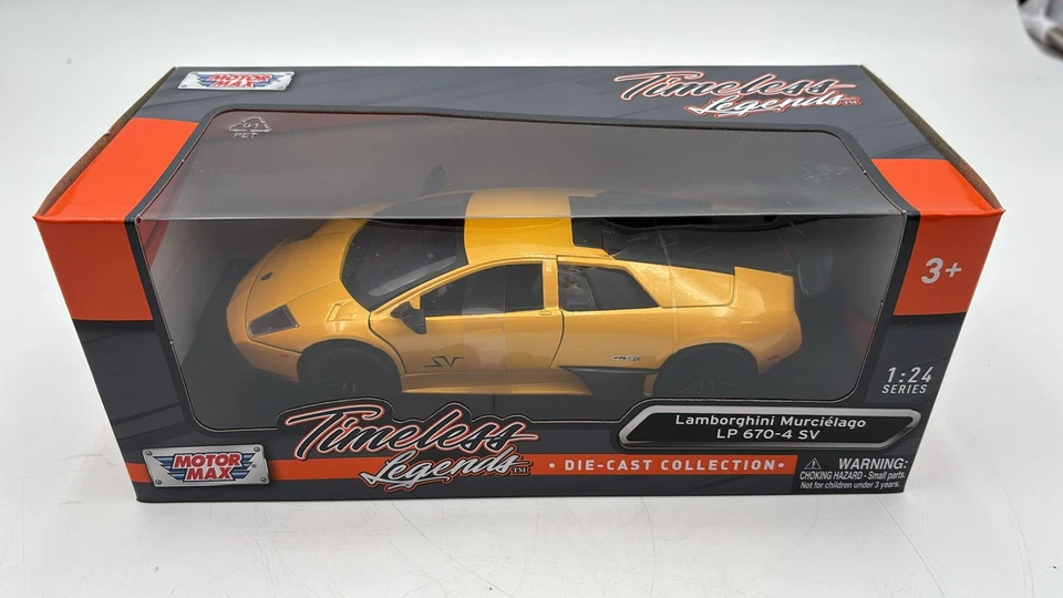  MOT73350 Motormax Lamborghini Murcielago SV Superveloce 2011 1/24 - Immagine 1 di 2