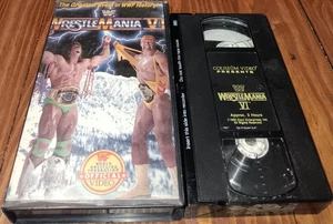 Wrestlemania VI VHS Hulk Hogan Ultimate Warrior Coliseum Official WWF Video - Picture 1 of 7