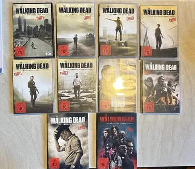 The Walking Dead - Die Serie - Staffeln 1-10! DVD Kult Rar Zombie - Bild 1 von 3