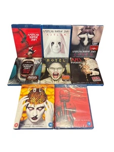 American Horror Story Blu Ray Collection Seasons 1-8 With Slipcovers Like New - Picture 1 of 14