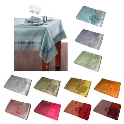 Stera Stripe Organza Tablecloth by Hoydu - Image 1 of 4