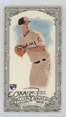 2012 Topps Allen & Ginter's Mini Black Border Matt Dominguez #344 - Image 1 of 2