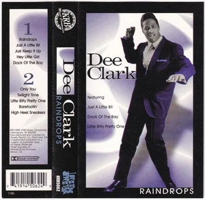 Dee Clark Raindrops Cassette 1998 1st Edition - Picture 1 of 12