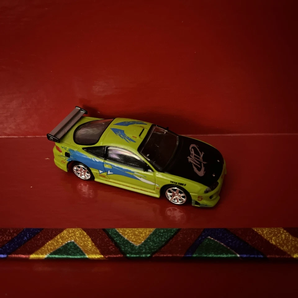 Racing Champions Rápido y Furioso 1995 Mitsubishi Eclipse 1/64 Foto 1 de 2