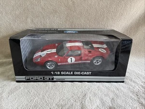 (Rare) #1 Red w/white stripes Ford GT Concept (Beanstalk) 1:18 Die Cast 10022 - Picture 1 of 9