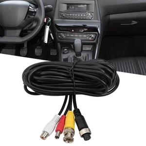 For RCA Male Connection Adapter with 4Pin Aviation Female for Car Systems - Picture 1 of 16